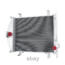 4 Row Core Aluminum Radiator For 1928-1929 Ford Model A Heavy Duty 3.3L