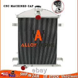 4 Row Core Radiator Fits Ford Model AA Double A Heavy Duty 3.3L L4 1930 1931