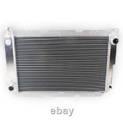 4 Row Core Radiator For 1985-1996 Ford F-150 F250 F350 8Cy with Heavy Duty Cooling