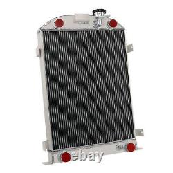 4-Row Heavy Duty Radiator Fits 1930-1931 Ford Model A Flathead V8 Engine 3.3L