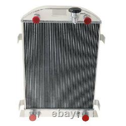 4-Row Heavy Duty Radiator Fits 1930-1931 Ford Model A Flathead V8 Engine 3.3L