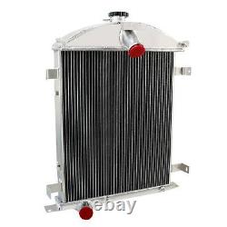 4 Rows 62mm Core Radiator Fits 1928-1929 Ford Model A Heavy Duty 3.3l L4 Gas Mt