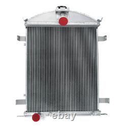 4-row Core Aluminum Radiator For 1928-1929 Ford Model A Heavy Duty 3.3l L4 Gas