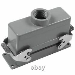 4XRectangular H24B-He-024-1 Heavy Duty Connectors Power 24 Pin Cores Line 16A