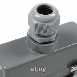 4XRectangular H24B-He-024-1 Heavy Duty Connectors Power 24 Pin Cores Line 16A