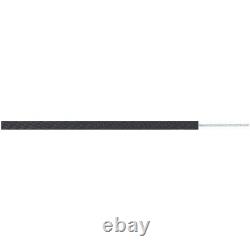 5/16 Black Flagpole Halyard Cable Core Stainless Steel Wire Heavy Duty USA Made