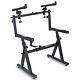 5 Core 2 Tier Keyboard Stand Z Style Adjustable Heavy Duty Electric Piano Riser