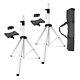 5 Core PA Speaker Stand Tripod Heavy Duty Adjustable Height 40 to 72 inches Prof