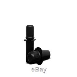 (50) Black Plastic Spinner Handle Dispenser 1 3/4 Core
