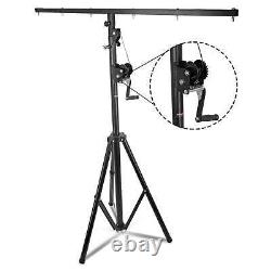 5Core DJ Light Stand Stage Lighting Truss System Hand Crank Heavy Duty Adj