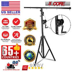 5Core DJ Light Stand Stage Lighting Truss System Hand Crank Heavy Duty Adj