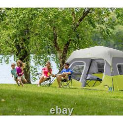 6-person Instant Cabin Tent, Center Height 72, Adjustable Ground Vent