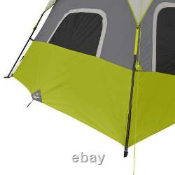 6-person Instant Cabin Tent, Center Height 72, Adjustable Ground Vent