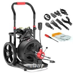 75FT Drain Cleaner Replacement Cable â 1/2 Inch Heavy-Duty Solid Core Cable f