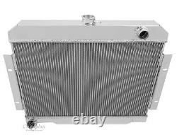 A/C Heavy Duty Cooling, 1970-1985 Jeep CJ 4 Row Core Champion RR Radiator