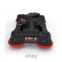 ABLE Push Up Handles by, Heavy Duty Push Up Bars, Ab Roller Core Workout