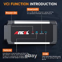 ANCEL V6 HD Diesel Heavy Duty Truck Scanner DPF Regen Tool Coding Programming