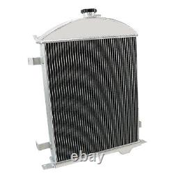 Aluminum 3 Row Core Radiator For Ford Model A Heavy Duty 3.3L L4 Gas 1928 1929