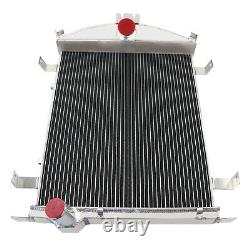 Aluminum 3 Row Core Radiator For Ford Model A Heavy Duty 3.3L L4 Gas 1928 1929
