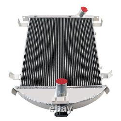 Aluminum 3 Row Radiator For 1928 1929 Ford Model A Heavy Duty 3.3L L4 Engine