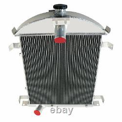 Aluminum 3 Rows Core Radiator For Ford Model A Heavy Duty 3.3L L4 GAS 1928-1929