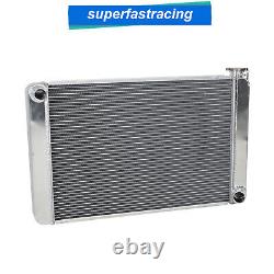 Aluminum Cooling Radiator 31 x 19 3 Row For Universal Chevy GM SBC Heavy Duty