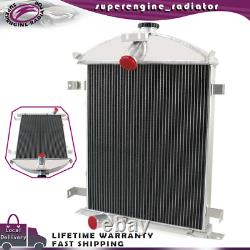 Aluminum Radiator 3 Row Core For 1928 1929 Ford Model A Heavy Duty 3.3L L4 GAS