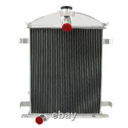 Aluminum Radiator 4 Rows Core Fits 1928 1929 Ford Model A Heavy Duty 3.3l L4 Gas