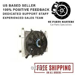 BD DIESEL 1300611-10 JIC Male Connection Xtrude Core Heavy Duty Trans CoolerFan