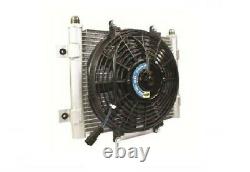 BD DIESEL 1300611-10 JIC Male Connection Xtrude Core Heavy Duty Trans CoolerFan