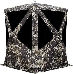 Big Mike Heavy Duty Pop Up Ground Blind, Baronett 600D Crater Core