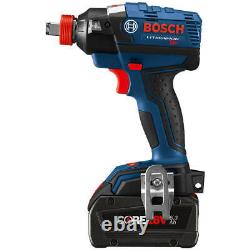 Bosch IDH182-B24 18-Volt 1/4-Inch 1/2-Inch Impact Driver Kit with Core Batteries