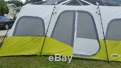 CORE 12-PERSON INSTANT CABIN TENT 18' x 10' x 80 3-ROOMS 2-MINUTE SET-UP