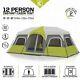 CORE 12-PERSON INSTANT CABIN TENT 18' x 10' x 80 3-ROOMS 2-MINUTE SET-UP