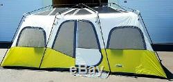 CORE 12-PERSON INSTANT CABIN TENT 18' x 10' x 80 3-ROOMS 2-MINUTE SET-UP