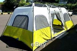 CORE 12-PERSON INSTANT CABIN TENT 18' x 10' x 80 3-ROOMS 2-MINUTE SET-UP