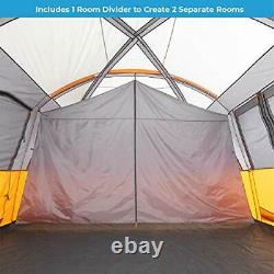 CORE 12 Person Extra Large Straight Wall Cabin Tent 16' x 11