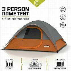 CORE 3 Person Dome Tent 7'x7