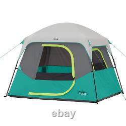 CORE 4-Person Straight Wall Cabin Tent Heavy Duty NEW