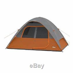 CORE 6 Person Dome Tent 11 x 9 Outdoor Beach Travel Camping Hiking Backpacking
