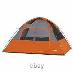 CORE 6 Person Dome Tent 11 x 9 Outdoor Survival Camping Hiking Backpacking Trips