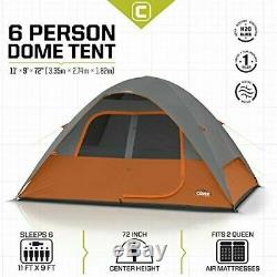 CORE 6 Person Dome Tent 11' x9