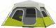 CORE 6 Person Instant Cabin Tent with Wall 47 in x 9.05 x 9.05, Green