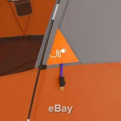 CORE 9 Person Extended Dome Tent Orange