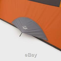 CORE 9 Person Extended Dome Tent Orange