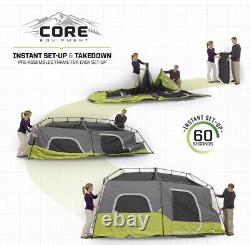 CORE 9 Person Instant Cabin Tent 14' x 9' Open Boxed New