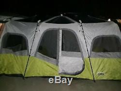 CORE Equipment 18' x 10' Instant Cabin Tent, Sleeps 12