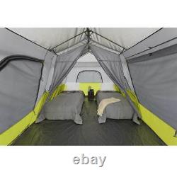CORE Equipment 9 Person Instant Pop Up 14' x 9' Cabin Tent Green (Open Box)