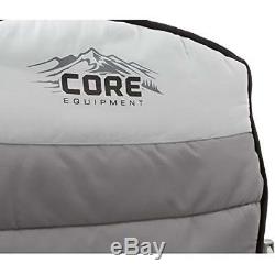 CORE Equipment Chairs Folding Padded Hard Arm With Carry Bag, Gray