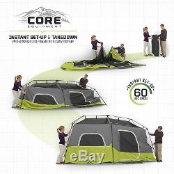 Cabin Tent CORE, sleeps 9 Person Instant 14' x 9', Instant 60 Second Setup